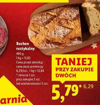 Lidl Bochen rustykalny oferta