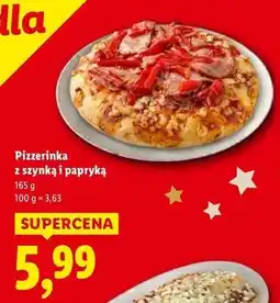 Lidl Pizzernika z szynką i papryką oferta