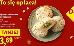 Lidl Pączek z nadzieniem pistacjowym oferta