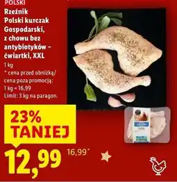 Lidl Kurczak gospodarski z chowu bez antybiotyków oferta
