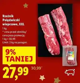Lidl Polędwiczki wieprzowe XXL oferta