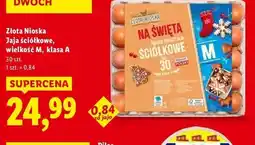 Lidl jaja ściółkowe, wielkość M, klasa A oferta