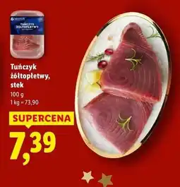 Lidl Tuńczyk żółctopłetwy oferta
