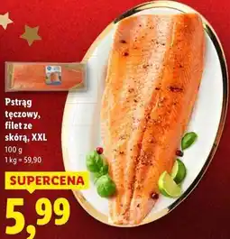 Lidl Pstrąg tęczowy, filet ze skórą oferta