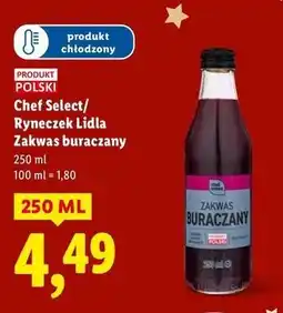 Lidl Chef Select/Ryneczek Lidla Zakwas buraczany oferta