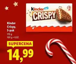Lidl Kinder Chrissy, 5-pak oferta