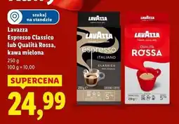 Lidl Lavazza Espresso Classico lub Quality Rossa, kawa mielona oferta