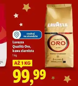 Lidl Lavazza Qualità Oro, kawa ziarnista oferta