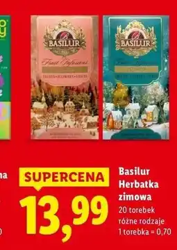 Lidl basiur herbatka zimowa oferta