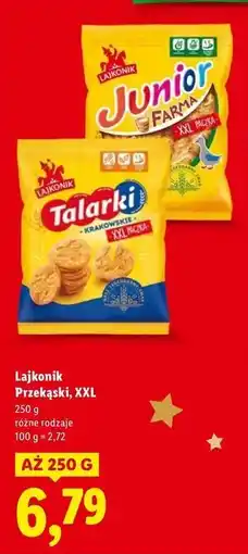 Lidl Lajkonik Przekąski, XXL oferta