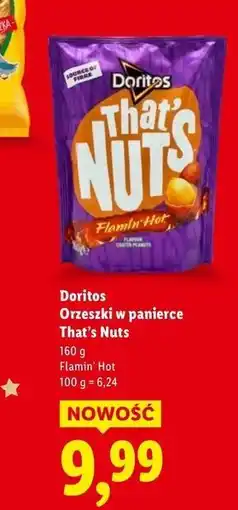 Lidl Orzeszki w panierce That's Nuts oferta
