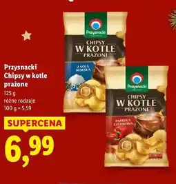 Lidl Chipsy w kotle prażone oferta
