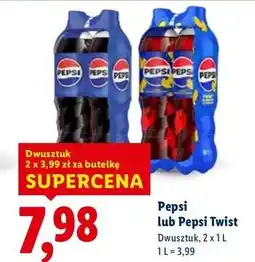 Lidl Psi lub Pepsi Twist, dwusztuk oferta