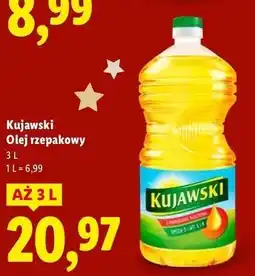 Lidl Kujawski Olej rzepakowy, 3 litry oferta