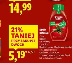 Lidl Kotlin ketchup oferta