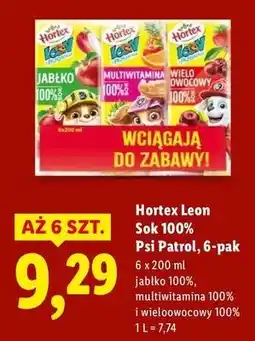 Lidl Sok 100% Pasi Patrol, 6-pak oferta