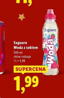 Lidl Woda z sokiem oferta