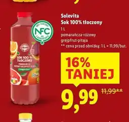 Lidl Sok 100% tłoczony oferta