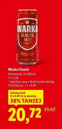Lidl Warka Classic oferta