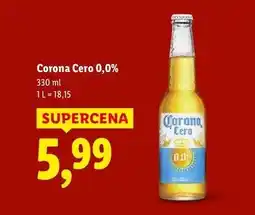 Lidl Corona Cero 0,0% oferta