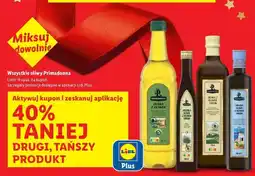 Lidl Grecka oliwa z oliwek Primadonna oferta