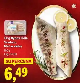 Lidl Sandacz filet Targ Rybny Lidla oferta
