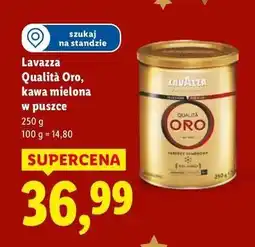 Lidl Kawa - puszka Lavazza Qualita Oro oferta
