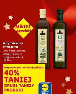 Lidl Grecka oliwa z oliwek bio Primadonna oferta