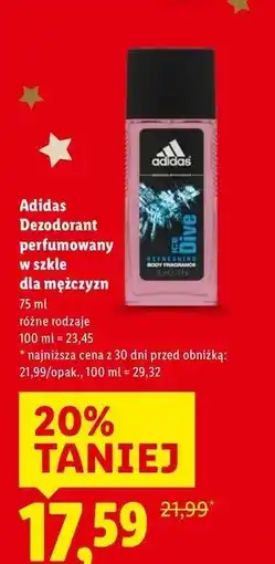 Lidl Dezodorant Adidas Men Ice Dive oferta