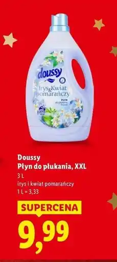 Lidl Płyn do płukania irys i kwiat pomarańczy Doussy oferta