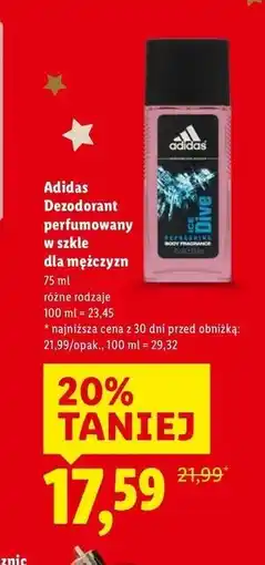 Lidl Adidas Dezodorant Perfumowany oferta