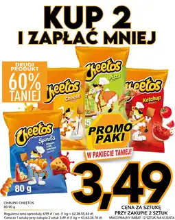 Kupiec Cheetos 80g oferta