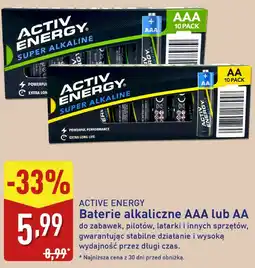 ALDI Baterie alkaiczne AAA lub AA oferta