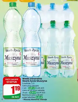 Dino Woda gazowana Muszyna Skarb Życia oferta
