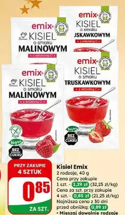 Dino Kisiel truskawkowy Emix oferta