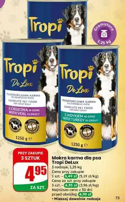 Dino Karma dla psa z dziczyzną Tropi Deluxe oferta