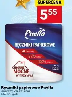 Lewiatan Ręczniki papierowe Puella 2 rolki oferta