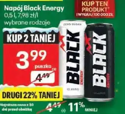 Delikatesy Centrum Napój Energy Black oferta