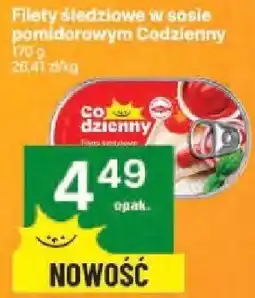 Delikatesy Centrum filety śledziowe w sosie pomidorowym codzienny oferta