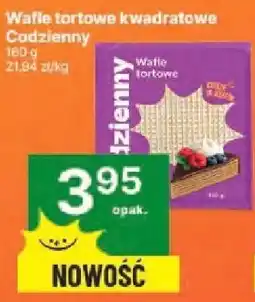 Delikatesy Centrum wafle tortowe kwadratowe codzienny oferta
