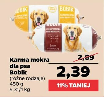 Netto Karma mokra dla psa Bobik oferta
