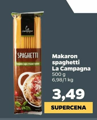 Netto Makaron spaghetti La Campagna oferta