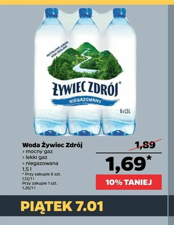 Netto Woda Żywiec Zdrój oferta