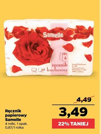Netto Ręcznik papierowy Samelle oferta
