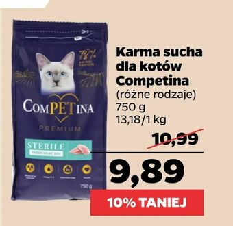 Netto Karma sucha dla kotów Competina oferta