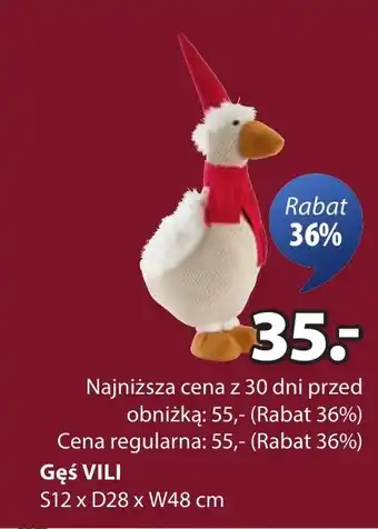 JYSK Gęś oferta