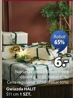 JYSK Gwiazda świąteczna oferta
