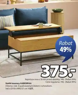 JYSK Stolik kawowy oferta