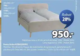 JYSK Rama łóżka oferta