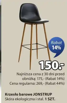 JYSK Krzesło barowe Barowe oferta